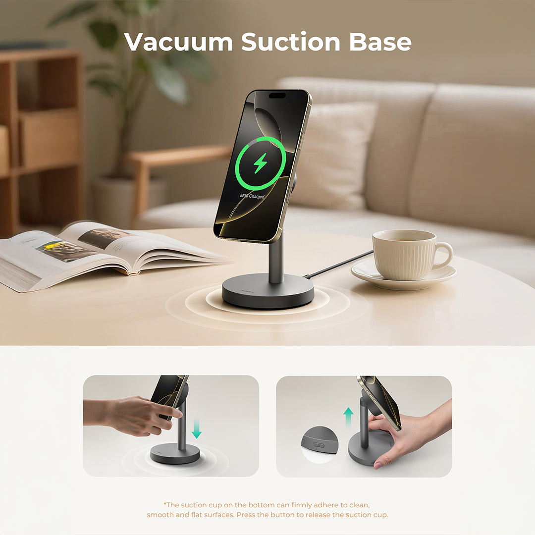 LC-MC111 Qi2.2 Magnetic 25W Wireless Charging Station