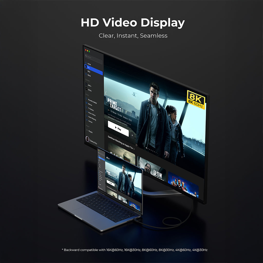 CB-DCC402 Circlet Mix 80G USB4 V2.0 80Gbps USB-C to USB-C Cable