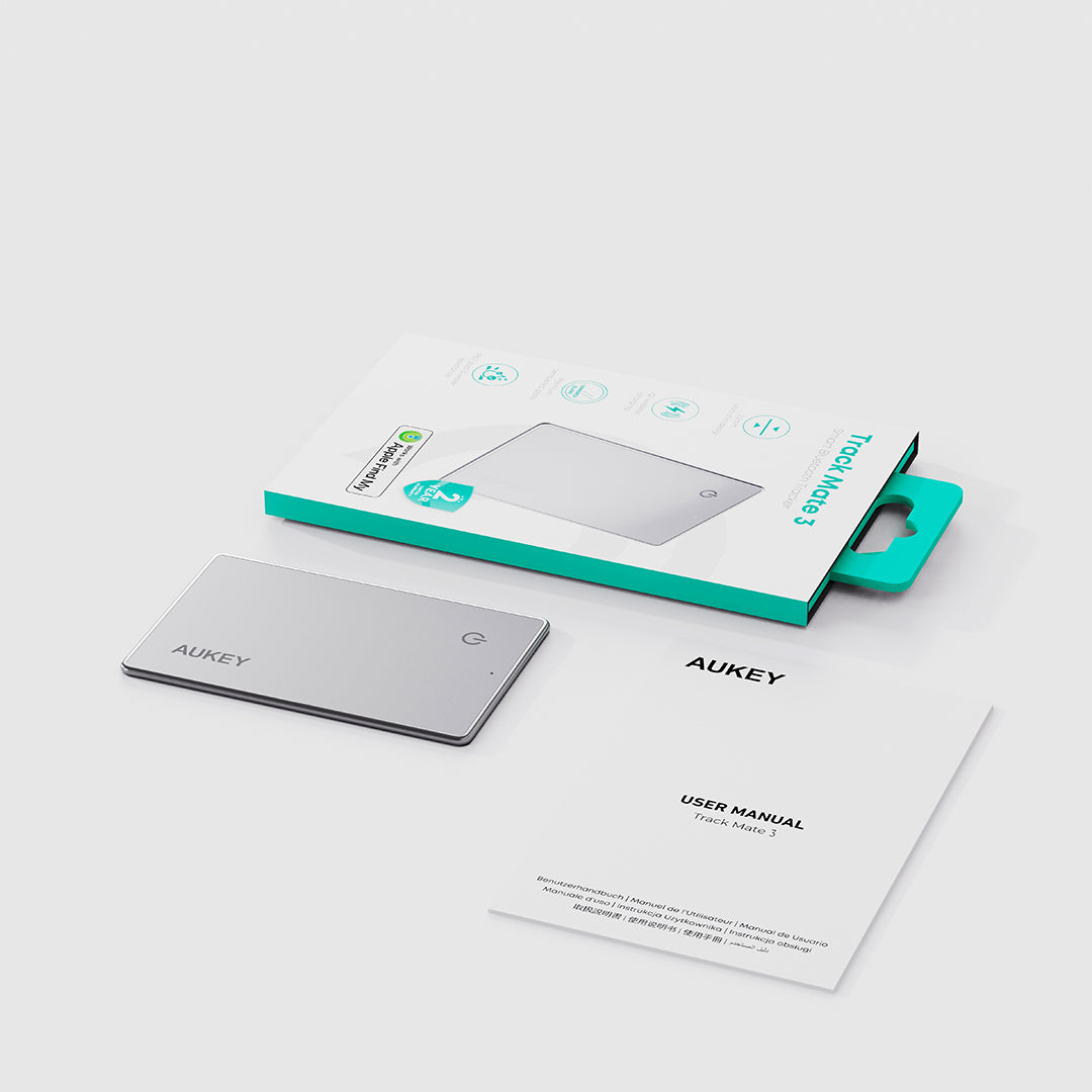 TM-21 Track Mate 3 Bluetooth Smart Tracker with Apple FInd My