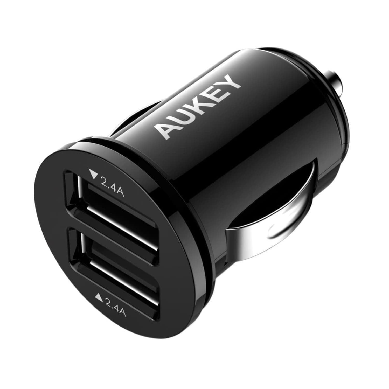 AUKEY CC-S1 Universal True AiPOWER 24W 4.8A Dual Port Car Charger - Aukey Malaysia Official Store