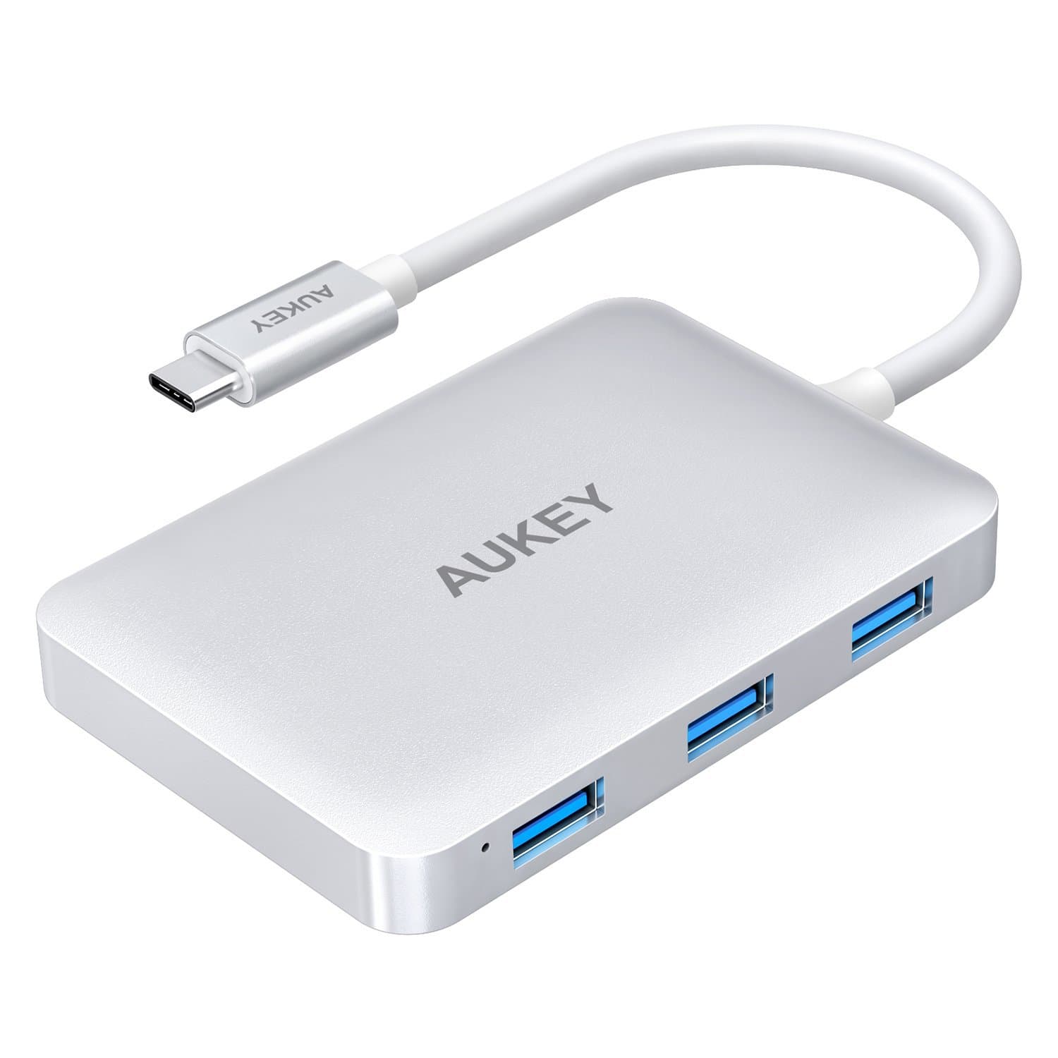 AUKEY CB-C60 6 In 1 USB Type C Hub USB 3.0 , HDMI Port 4K and 60W USB C PD Port - Aukey Malaysia Official Store