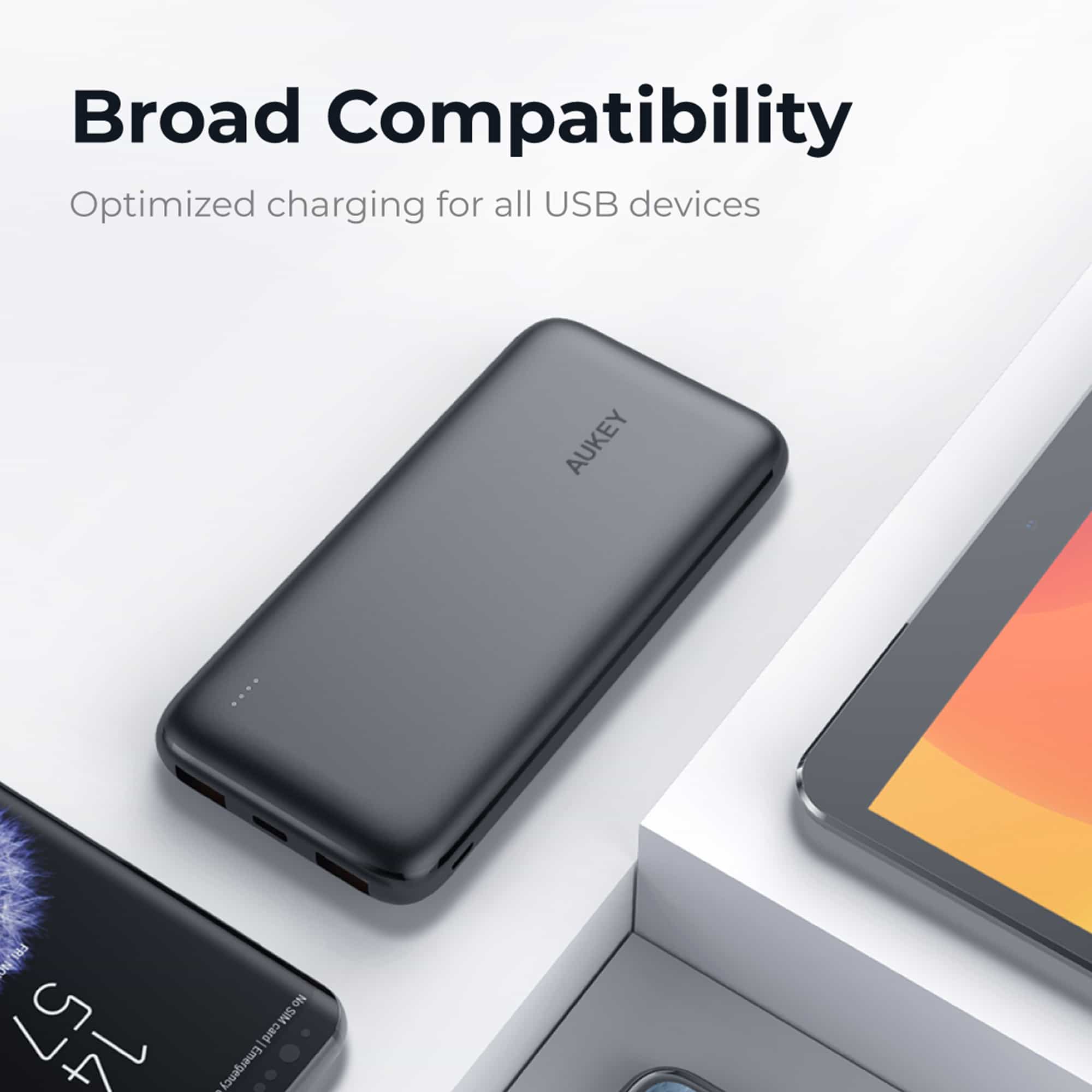 PB-N73S 18W PD 10000mAh Power Deliver USB C Power Bank