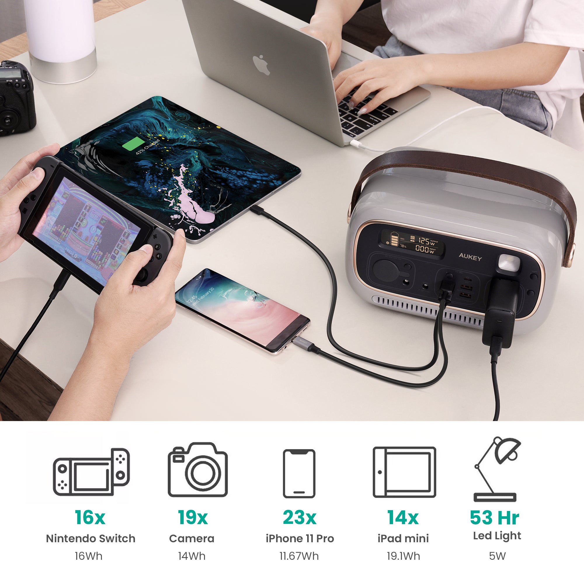 PS-RE03 PowerStudio 300 297Wh Power Station