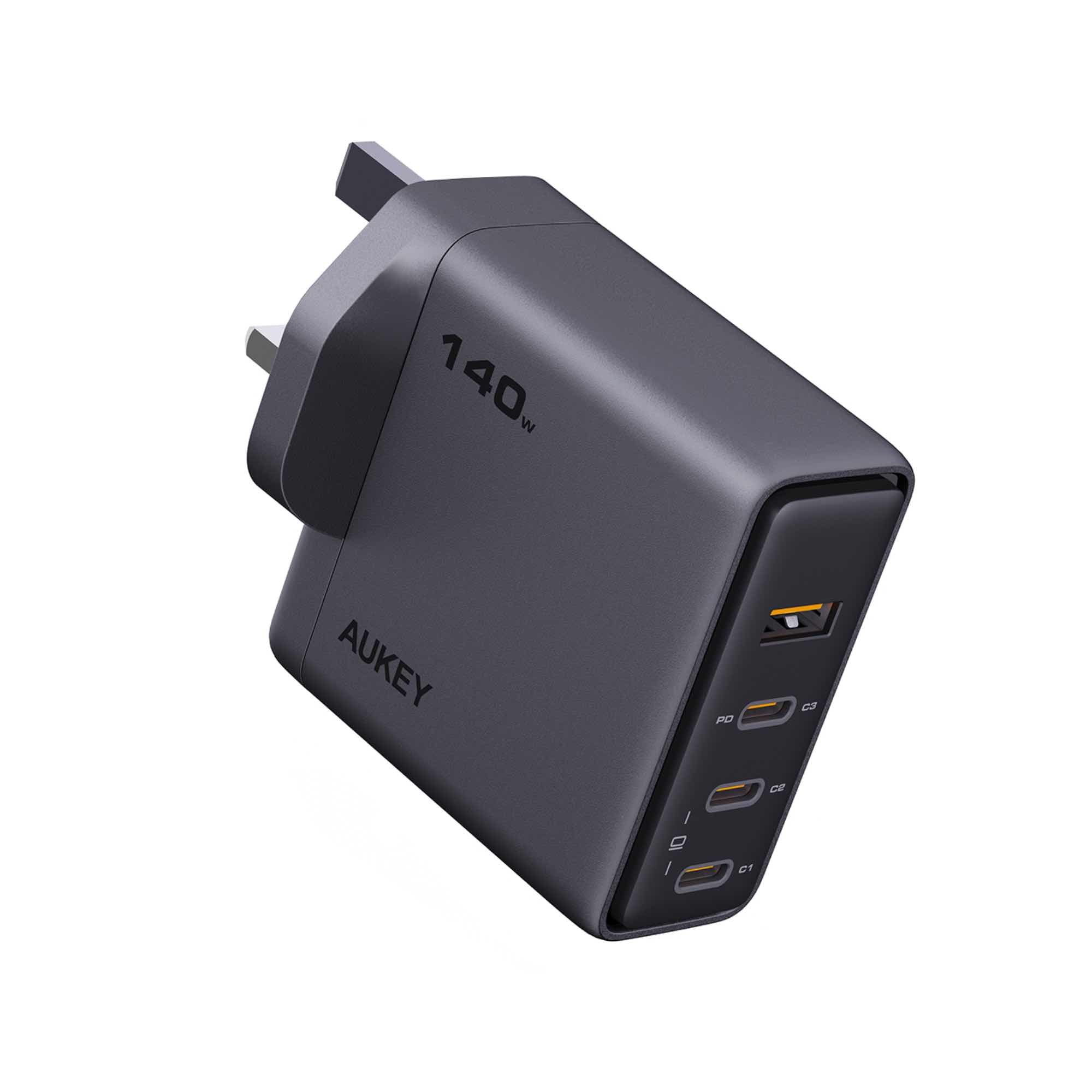 PA-C6 Comet Mix 4 140W PD 4-Port GaN Wall Charger with PPS for Laptop & Mobile