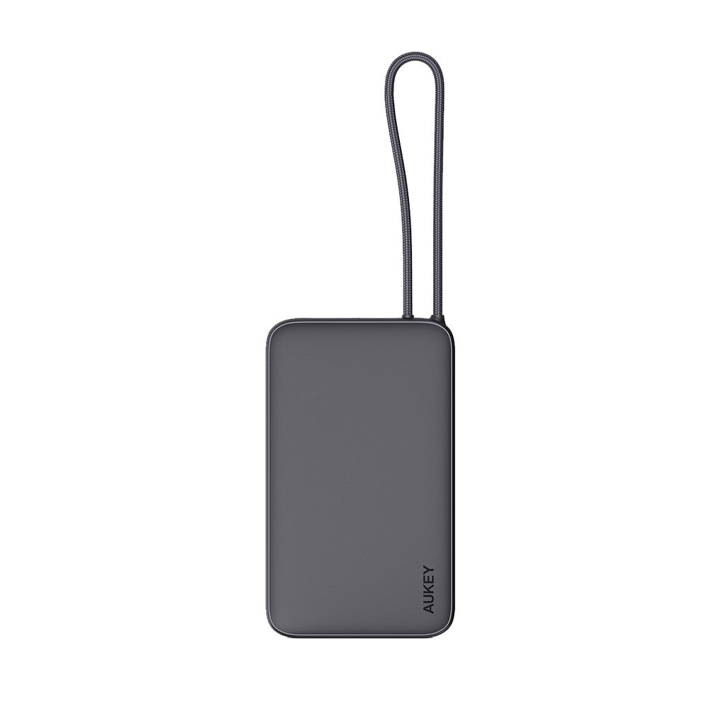 PB-Y53P 20W 10000mAh Slim Power Bank with Built-in USB C Cable
