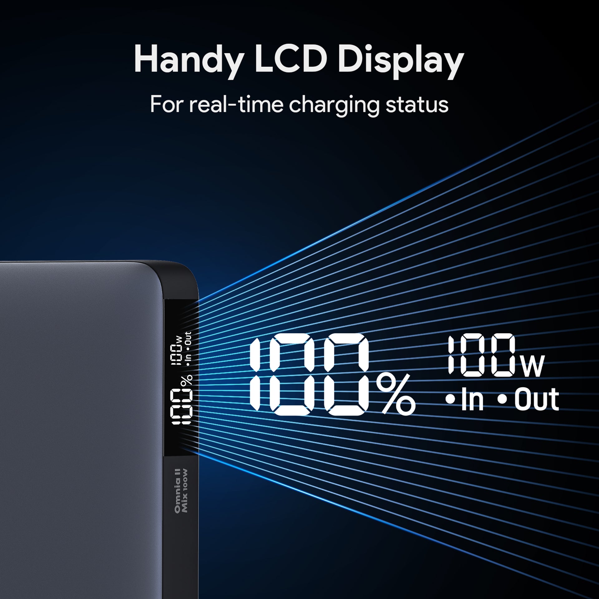 PB-Y44 SprintX 100W 20000mAh Power Bank With PD 3.0 QC3.0