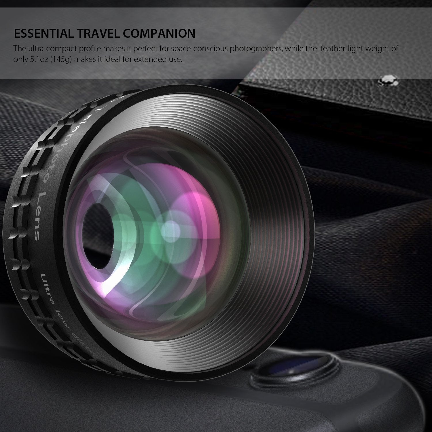 AUKEY PL-BL01 2X Zoom HD Telescopic Clip-On Barlow Optic Pro Lens - Aukey Malaysia Official Store