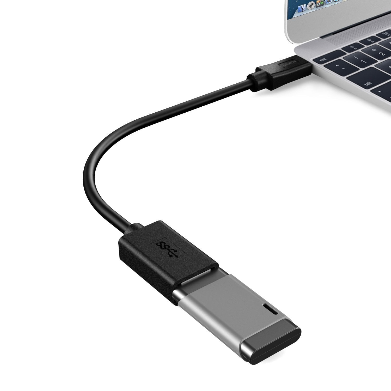 AUKEY CB-C4 USB C T0 USB 3.0 Universal Adapter For Macbook SmartPhone - Aukey Malaysia Official Store