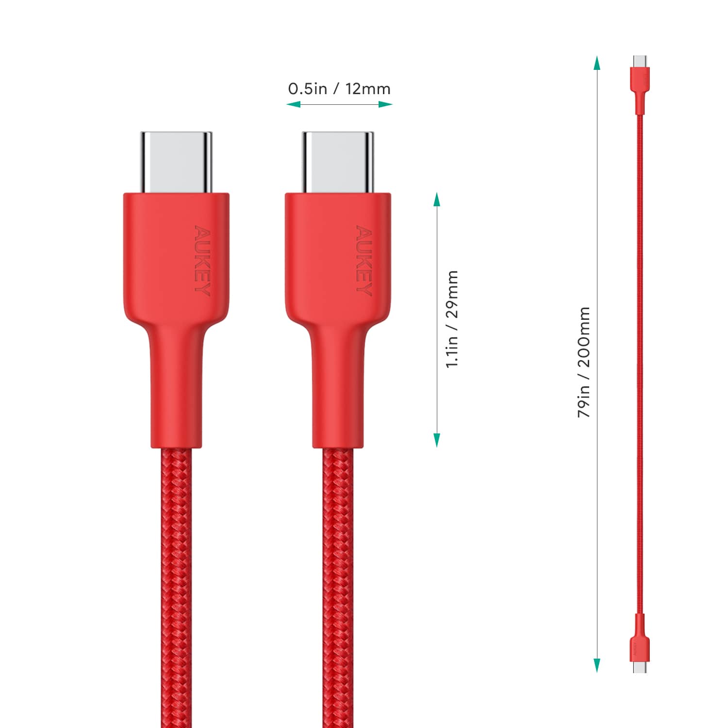 CB-CD29 USB C to USB C Nylon Aramid Fiber PD Cable - 1.2m