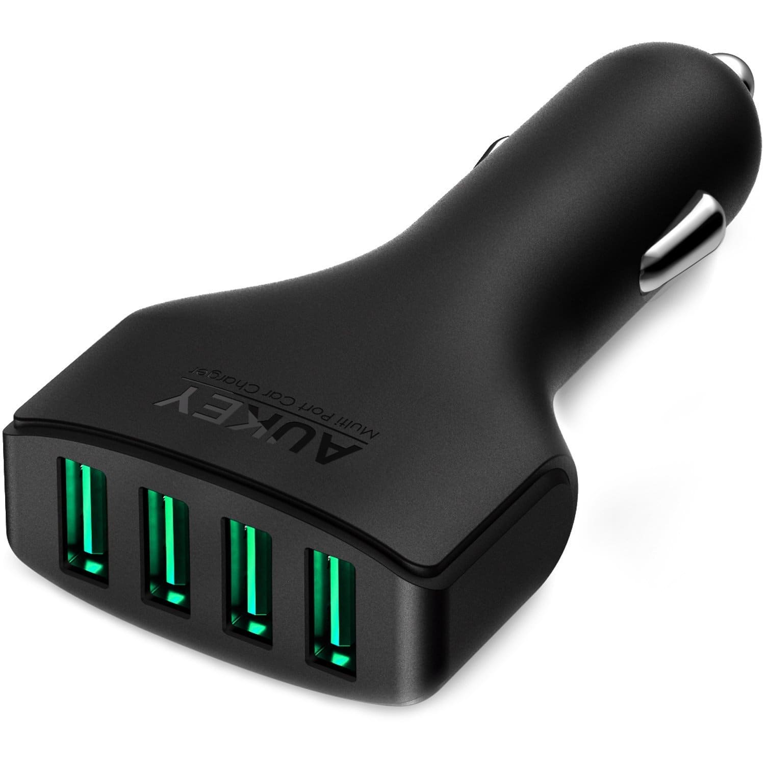 AUKEY CC-01 9.6A 48W 4-Port USB Car Charger with AiPower Adaptive Charging - Aukey Malaysia Official Store