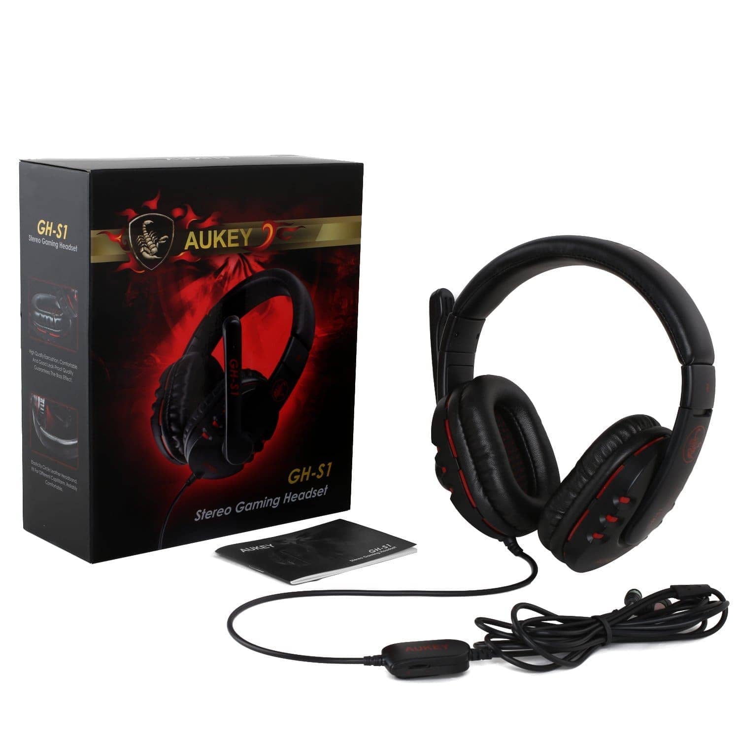 Aukey over ear headphones online