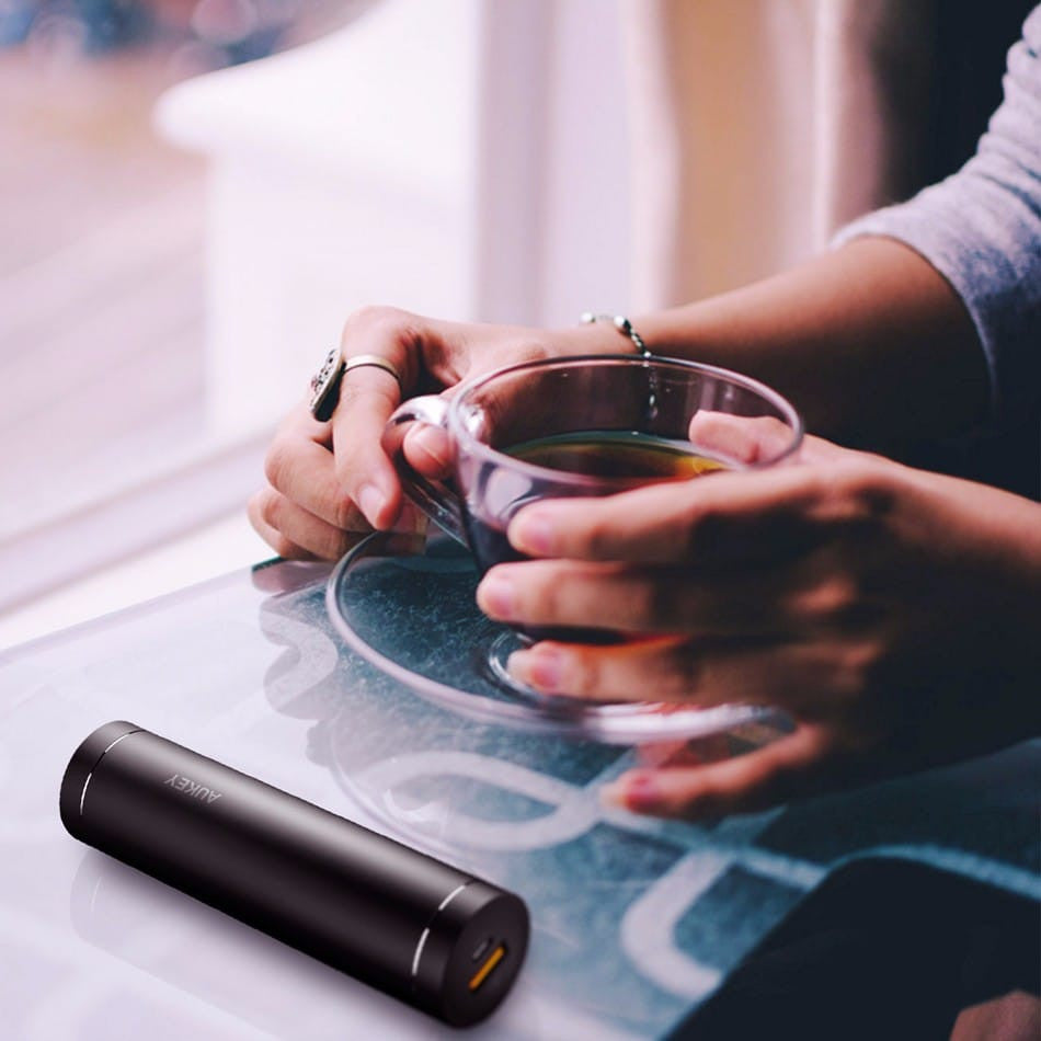 AUKEY PB-T12 5000mAh Qualcomm Quick Charge 3.0 Power Bank - Aukey Malaysia Official Store
