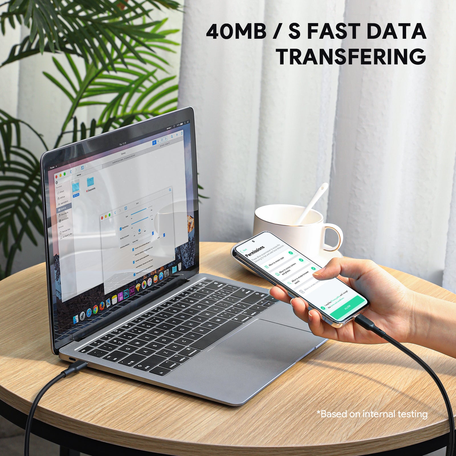 CB-KCC101 Circlet Blink 100W Aramid Fiber Core USB C to USB C Cable PD Cable