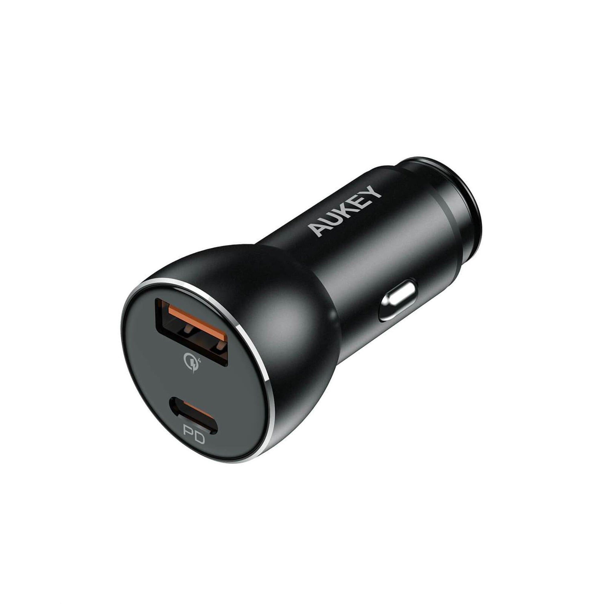 CC-Y48 48W USB C PD and Quick Charge USB A Dual Port Car Charger