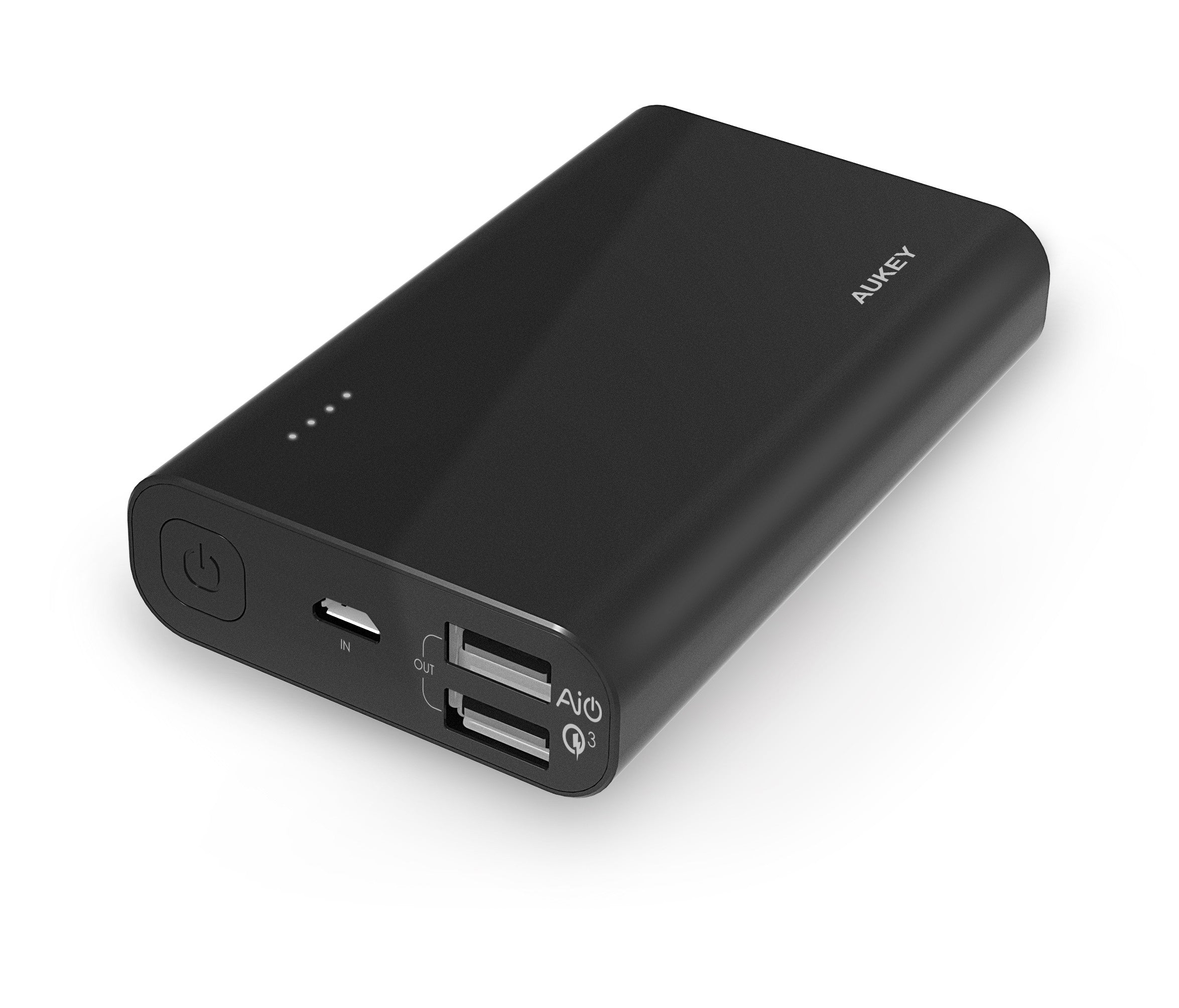 AUKEY PB-AT10 10000mAh Premium Qualcomm Quick Charge 3.0 Power Bank - Aukey Malaysia Official Store