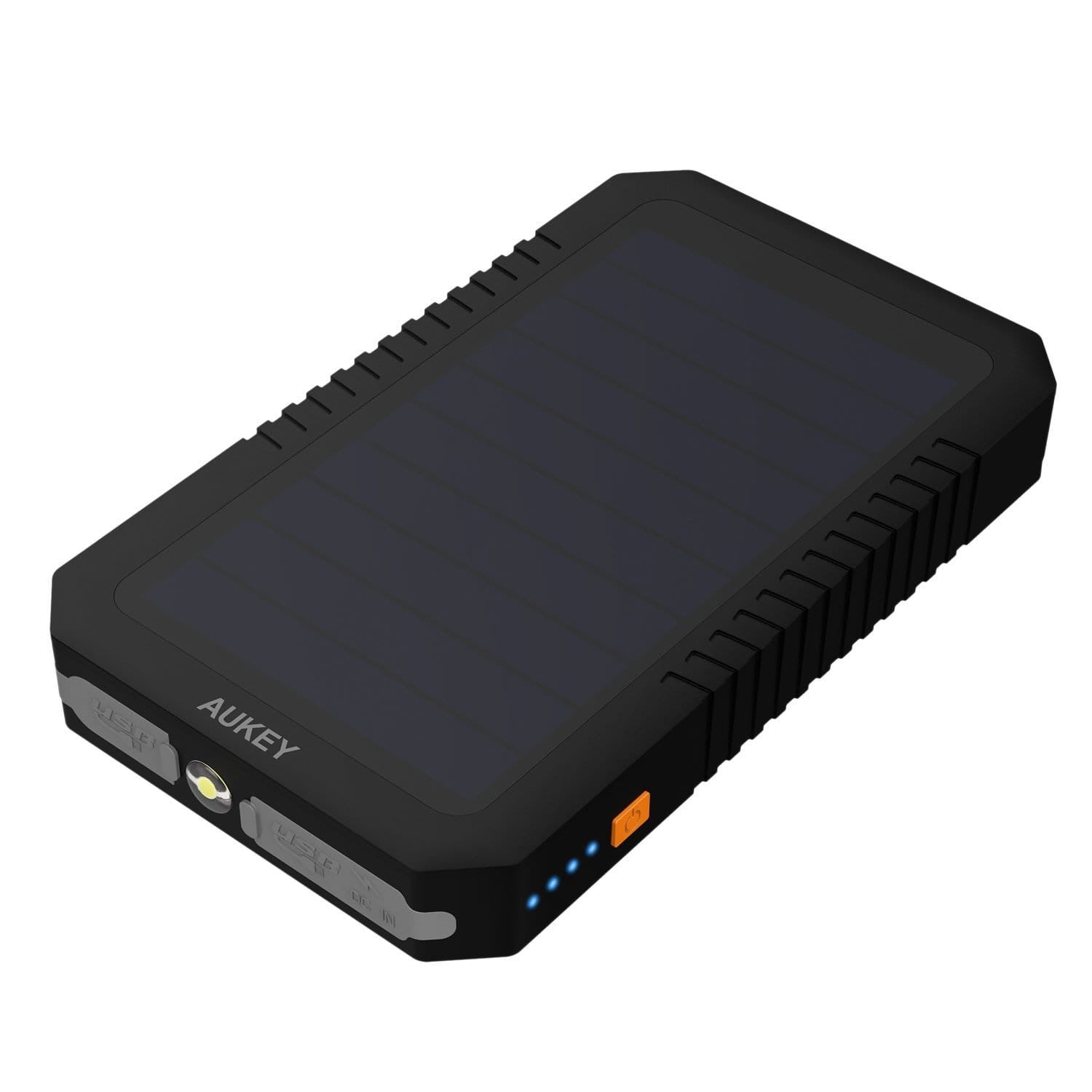 AUKEY PB-P8 12000mAh Solar Power Bank Charger With Solar Panels - Aukey Malaysia Official Store