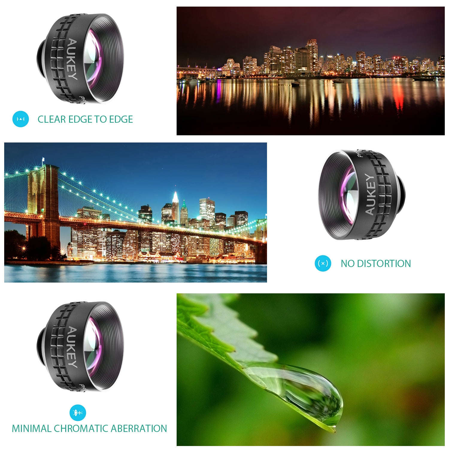 AUKEY PL-BL01 2X Zoom HD Telescopic Clip-On Barlow Optic Pro Lens - Aukey Malaysia Official Store