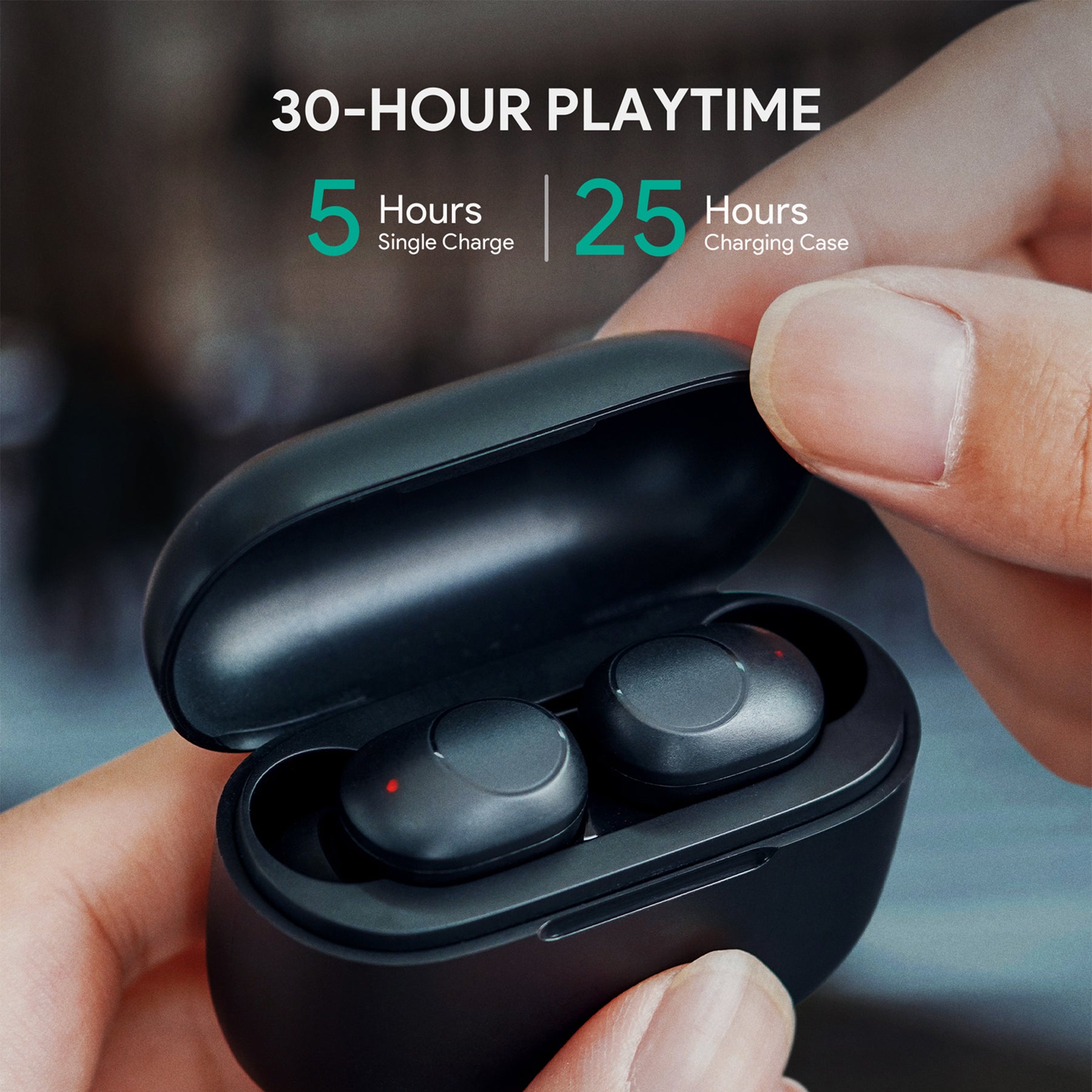 AUKEY EPT31 TSS Wireless Charging Earbuds Elevation inear Detection