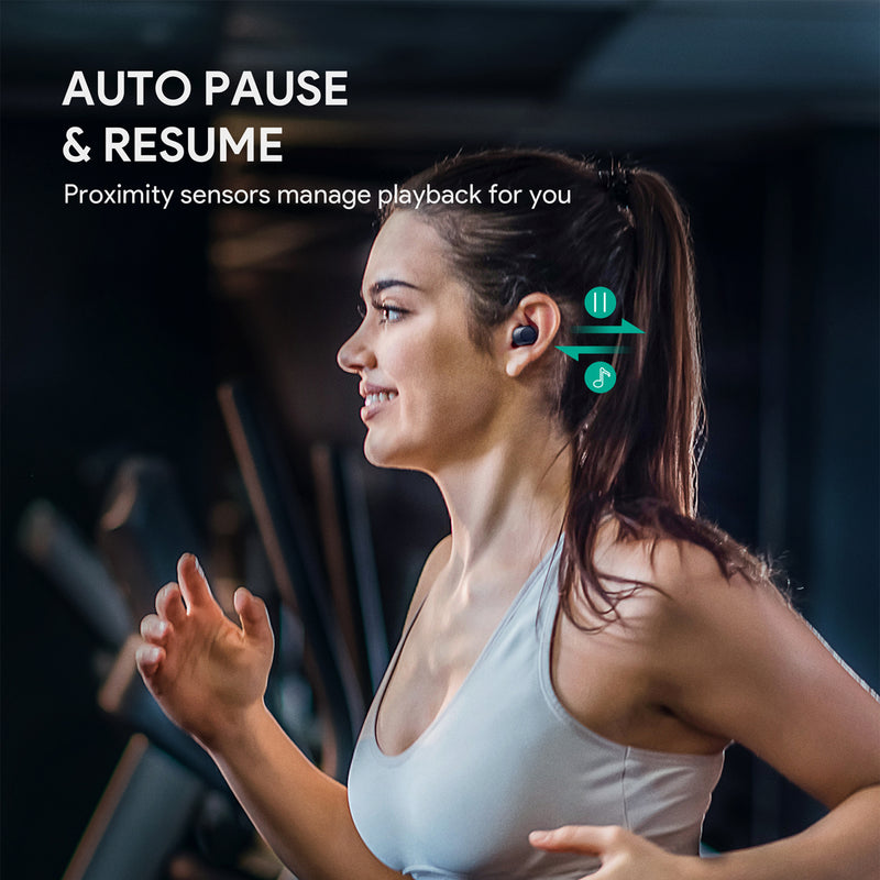 AUKEY EPT31 TSS Wireless Charging Earbuds Elevation inear Detection