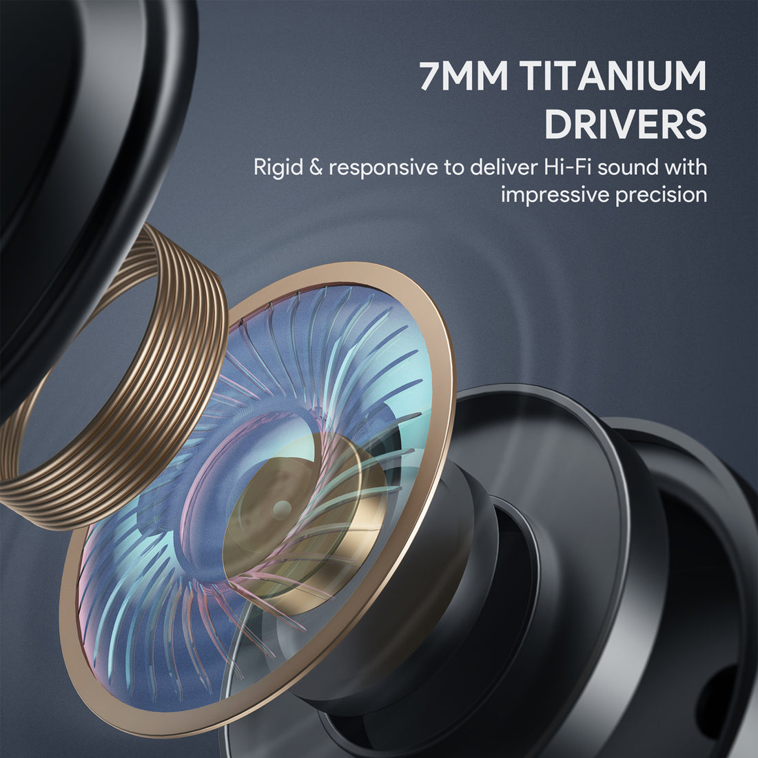 AUKEY EPT31 TSS Wireless Charging Earbuds Elevation inear Detection